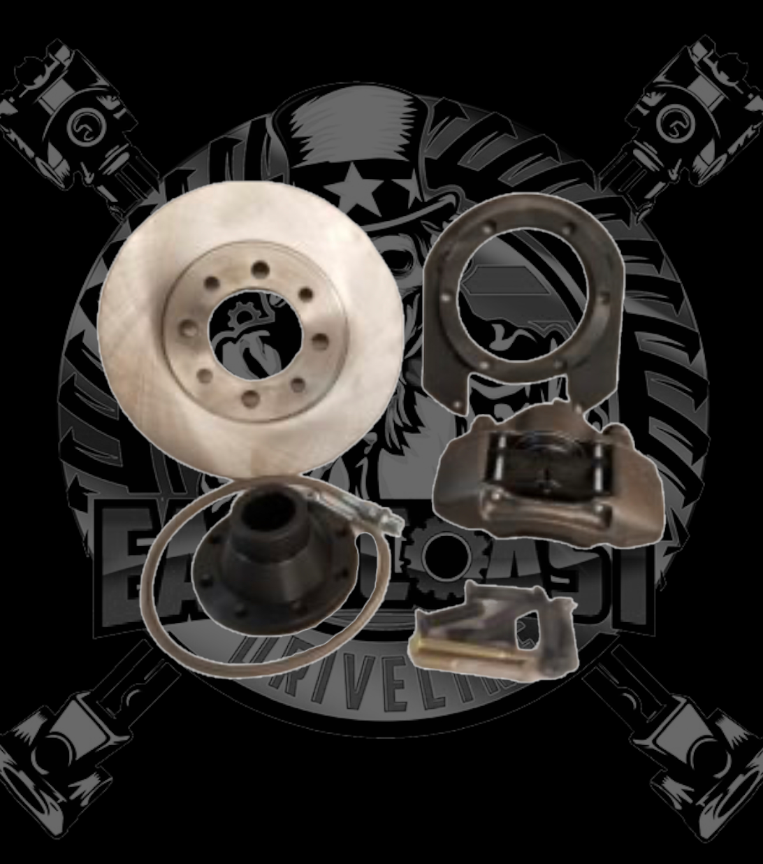 GM 14 -10 1/2” Bolt Pinion Brake System