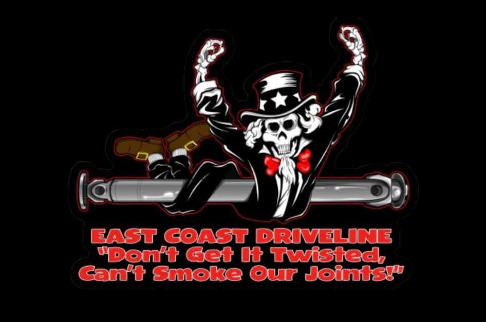 ECD Twisted Joint Logo Bumper Sticker