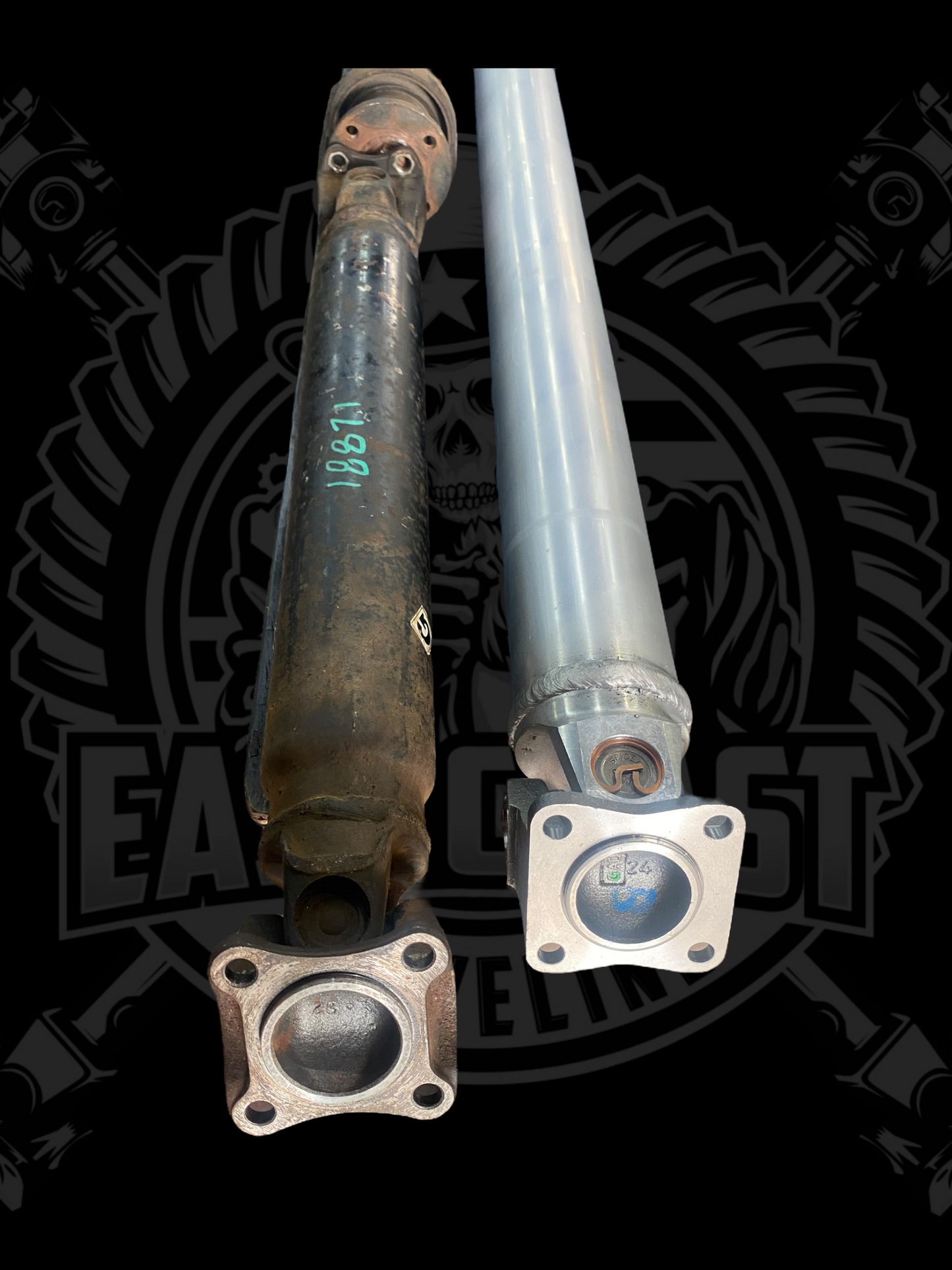 1989-1996 Nissan 300ZX RWD 3.0L Upgraded 1 Piece Aluminum Driveshaft