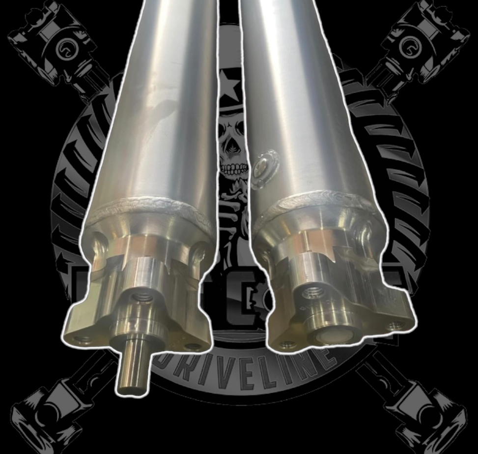 2014-2019 Chevy Corvette C7 Stingray and Z06 3.5” HD Aluminum 1 Piece Driveshaft-Coupler Delete