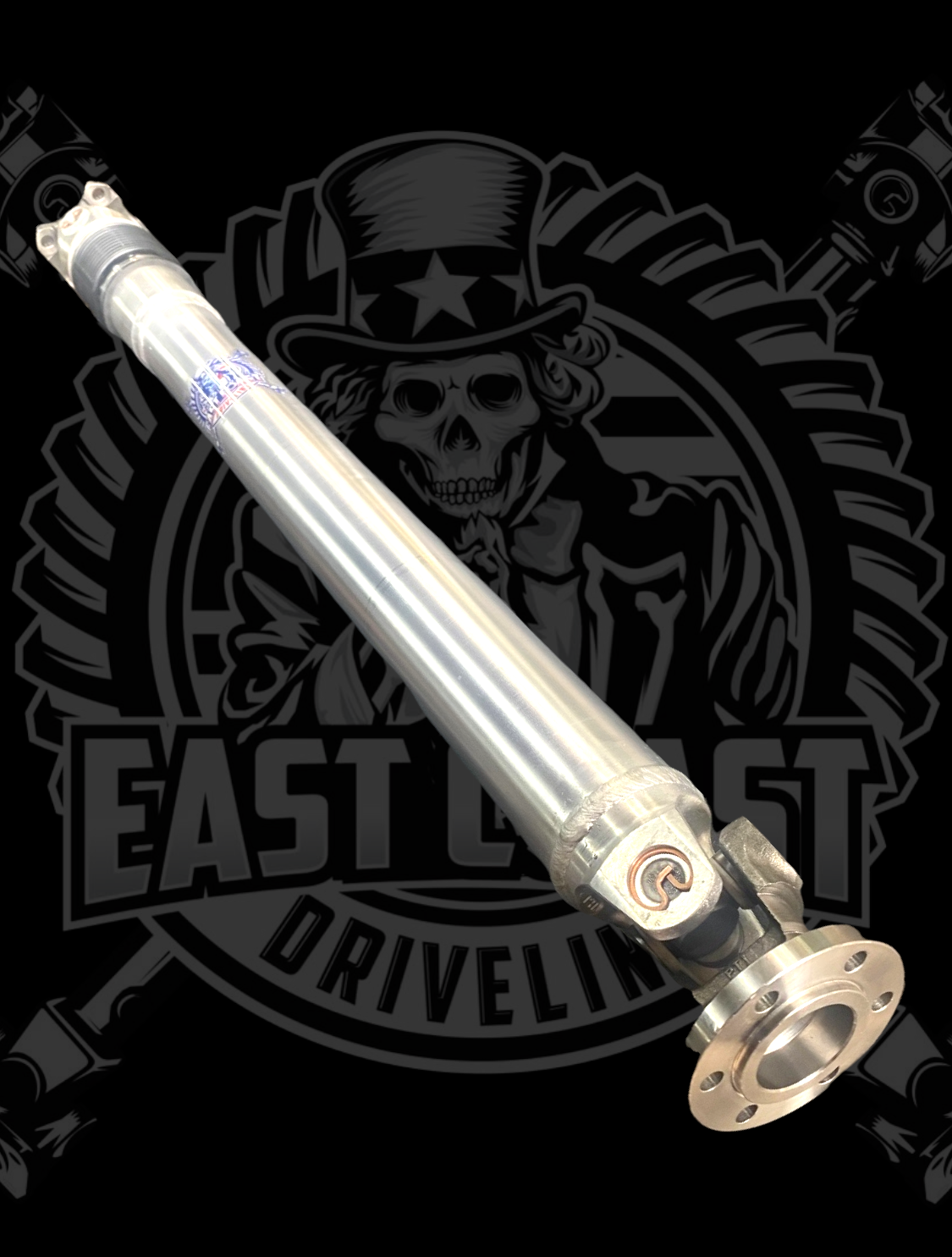 2000-2003 Honda S2000 RWD/2WD Rear Upgraded Driveshaft with Conversion from CV to U-Joint and Flange Yoke with 8mm Bolt Kit