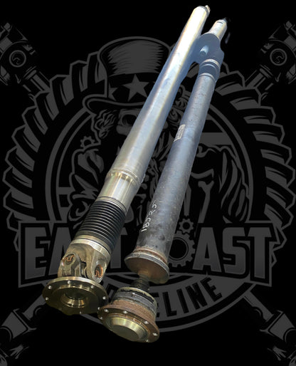 2016-2023 Nissan Titan XD AWD/4WD Rear HD Driveshaft. Fits 5.6L Gas 151.6” Wheelbase (SKU: 37300-EZ00C)