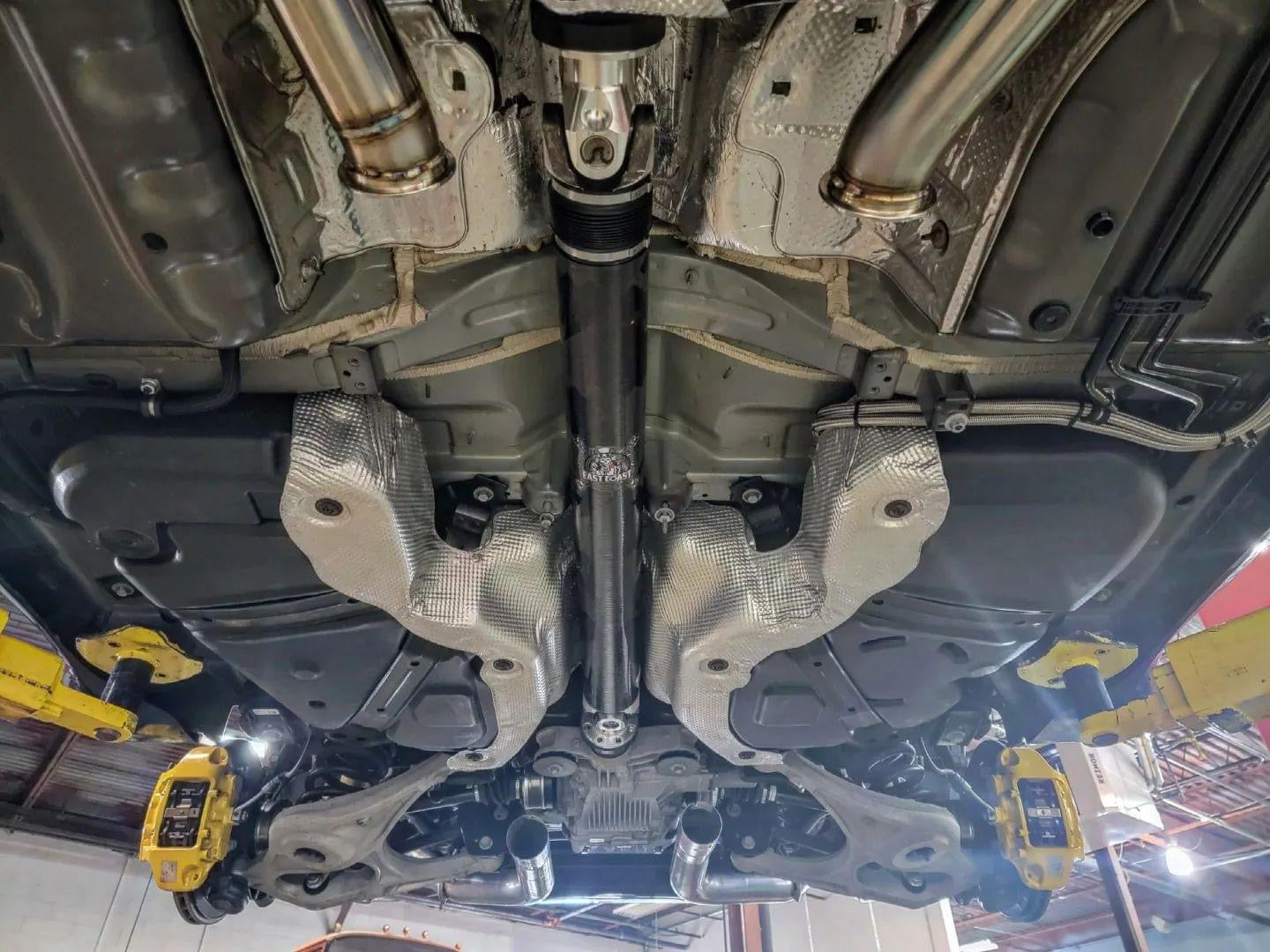 2015+ Dodge Challenger Hellcat Carbon Fiber 1 Piece Driveshaft 1000++HP