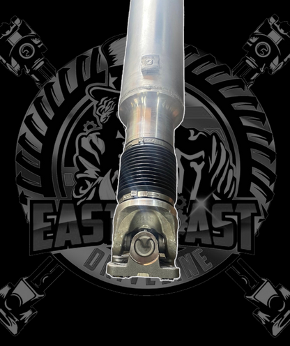 1996-1997 Ford F250 7.3 Diesel Manual ZF5 AWD/4WD Supercab 8’ Bed HD 1 Piece Aluminum Driveshaft