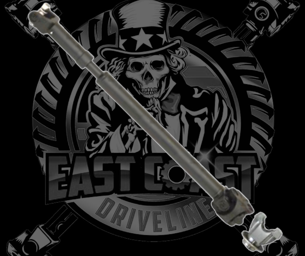 2003-2006 Jeep Wrangler TJ Rubicon 4.0L Front HD Driveshaft with New Transfer Case Yoke