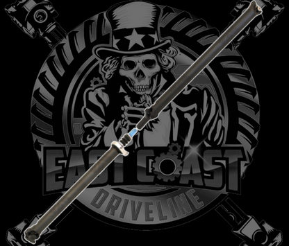 1996-1997 Ford F250 7.3 Diesel Manual ZF5 AWD/4WD Supercab 8’ Bed HD 1 Piece Aluminum Driveshaft